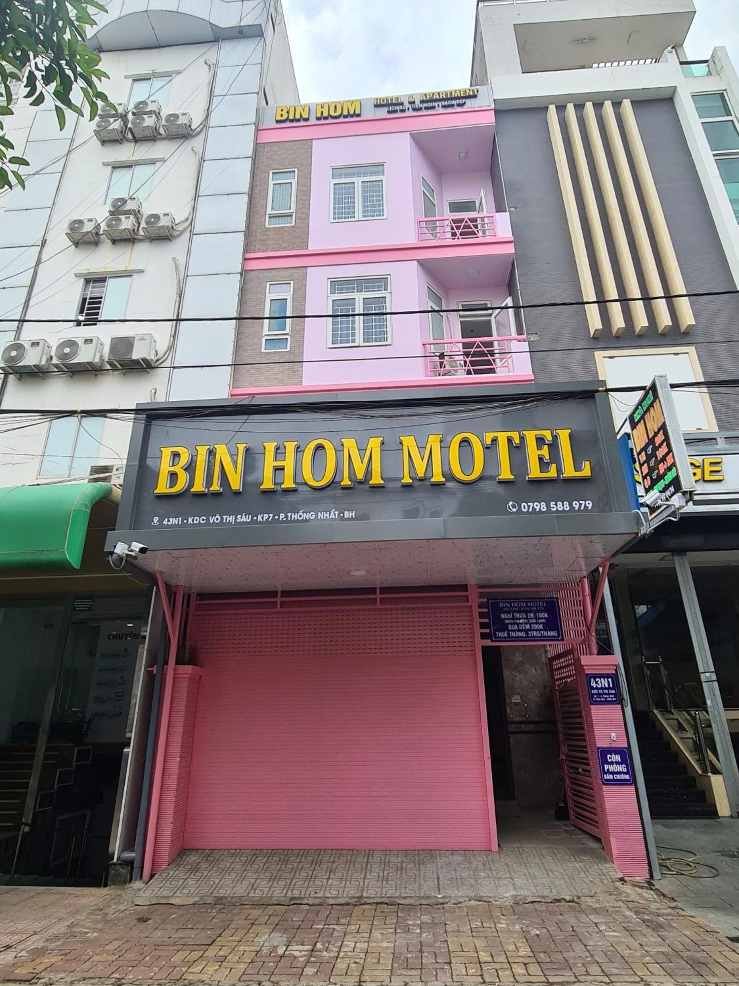 Bin Hom Motel Biên Hòa Exterior foto