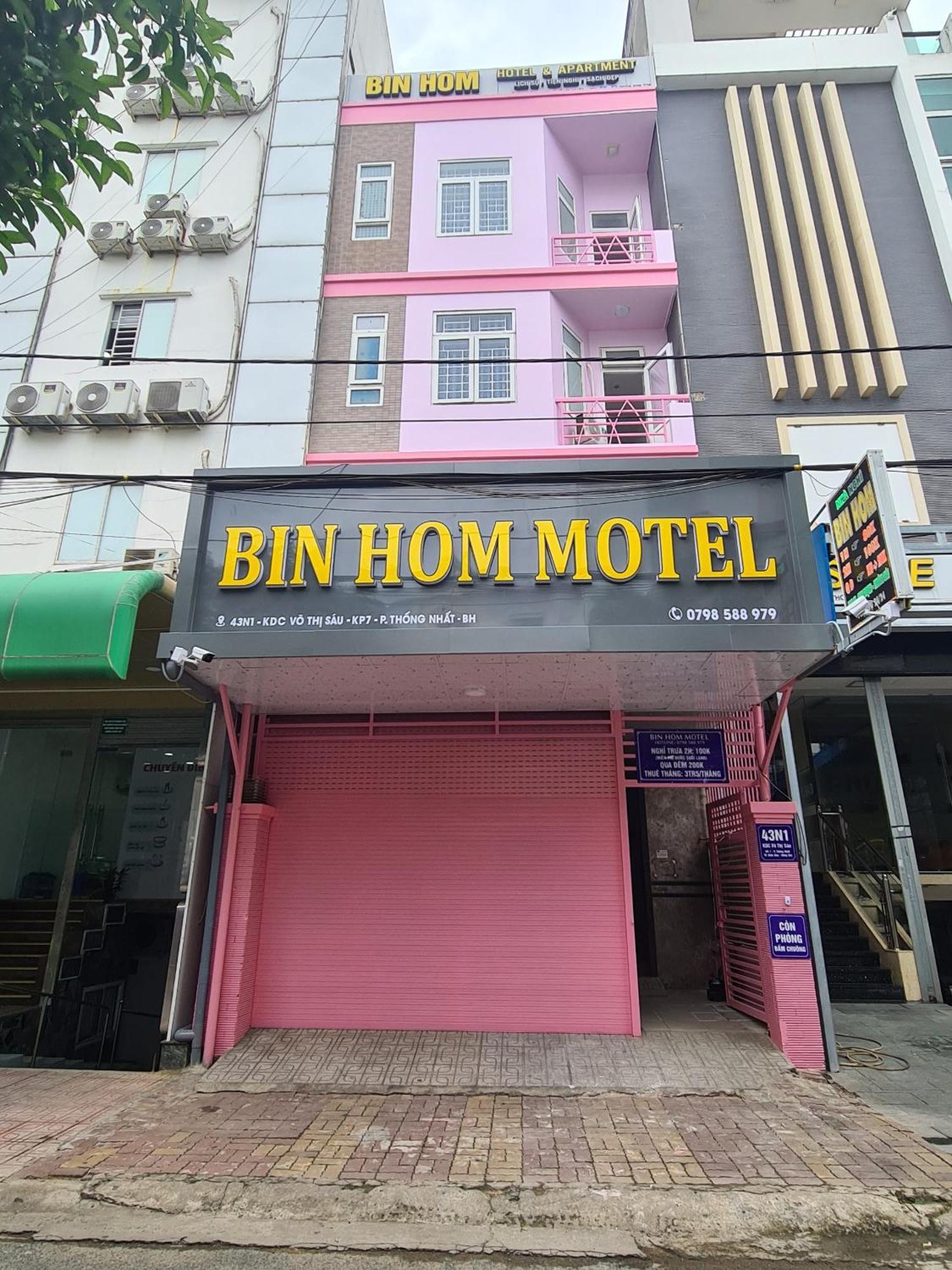 Bin Hom Motel Biên Hòa Exterior foto